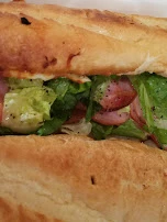 Canadian Bacon Hot Sandwich